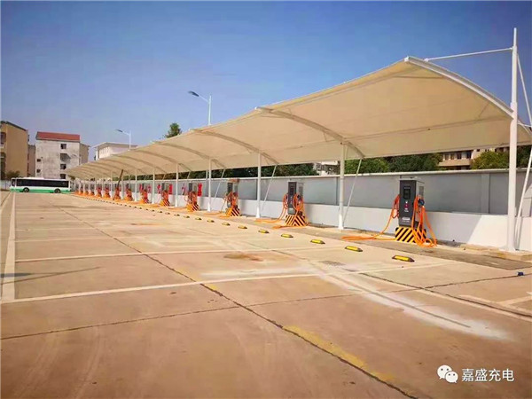 嘉盛电源充电桩支持建设的电动汽车充电站又新增三座！
