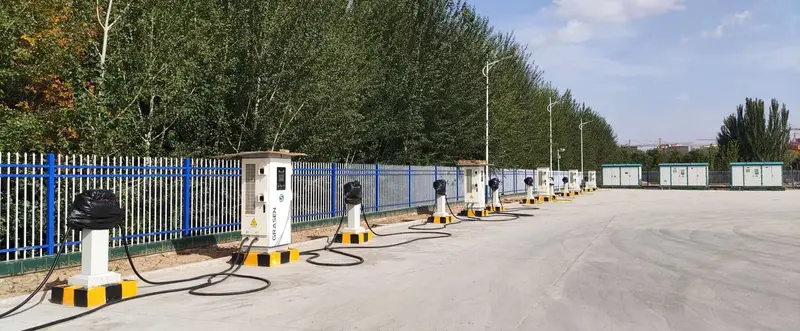 吴忠交投滨河停车场充电站